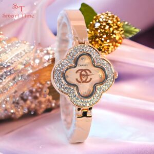 Chanel Clover Crystal Luxe Watch